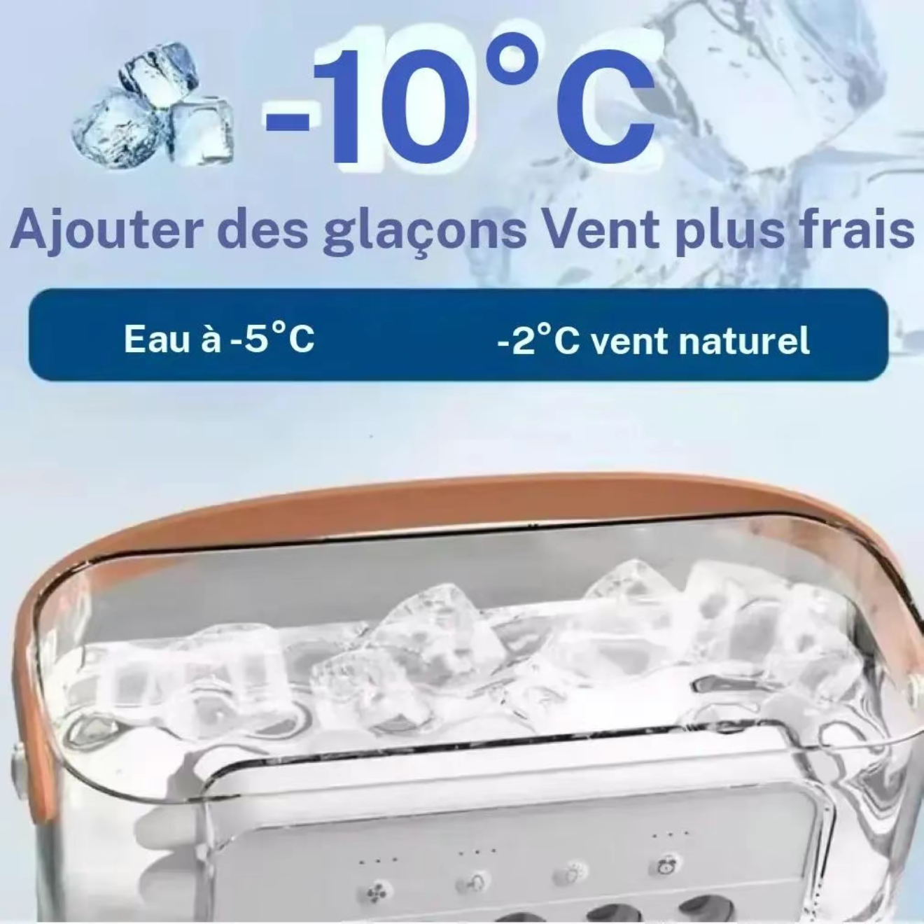 Ventilateur rafraîchisseur d’Air 3-en-1 Noreva- Puissant & Économique