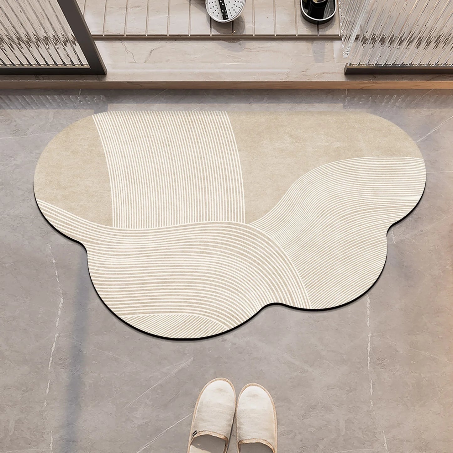 Tapis de bain diatomite