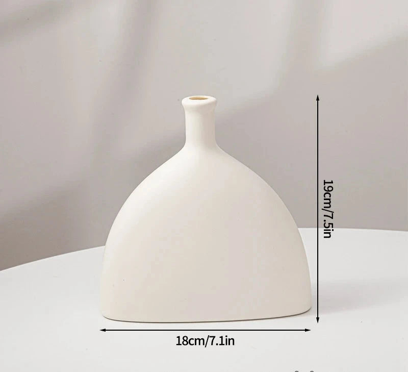 Vase décoratif en cercle