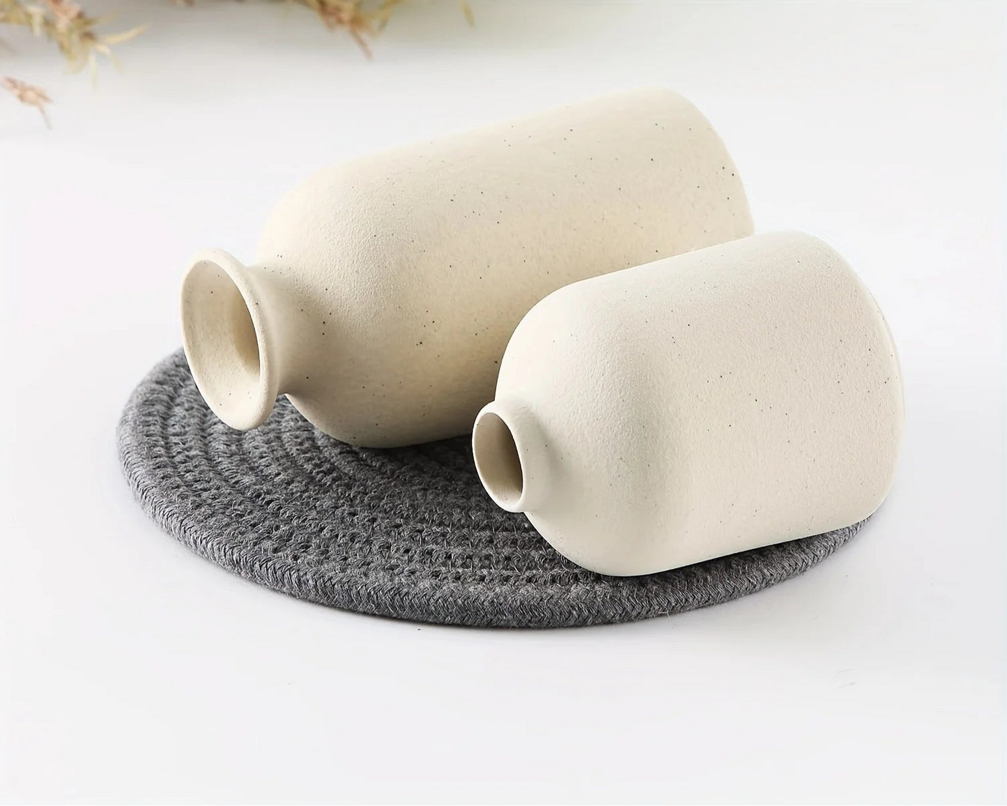 Lot de 3 vases en céramique