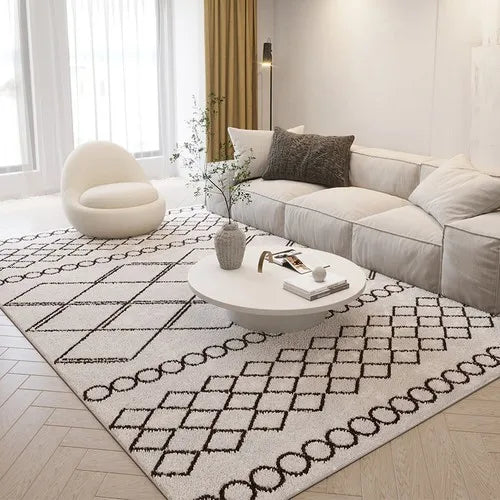 Tapis de luxe léger de Style nordique