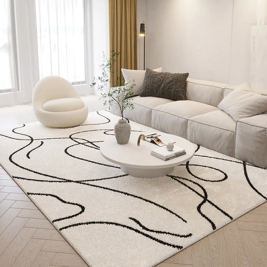 Tapis de luxe léger de Style nordique