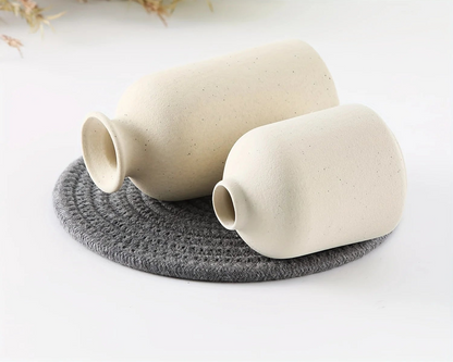 Lot de 3 vases en céramique