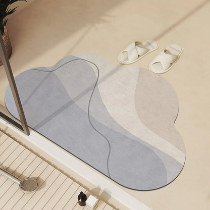 Tapis de bain diatomite